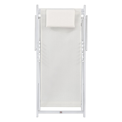 Karrige lounge Kea 59.5×102.5×94 cm (HM5076.04), bardhë