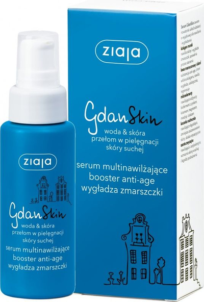 Serum për fytyrë Ziaja GdanSkin Booster Anti-Age, 50 ml