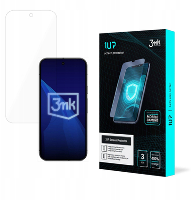Folie mbrojtëse 3MK Gaming Film 1UP për Google Pixel 10, 10 Pro dhe Realme 10 Pro+, e tejdukshme