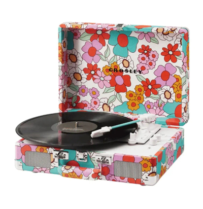 Crosley Gramofon+Bluetooth Cruiser Plus Groovy Floral Cr8005F-Gf4