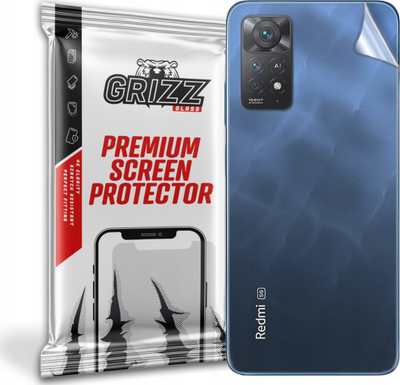 Mbrojtëse mbrapa GrizzGlass për Xiaomi Redmi Note 11 Pro, film i butë, mat, i tejdukshëm