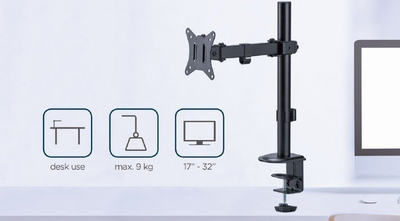 Mbajtëse për monitor Gembird, 17" - 32" (MA-D1-03)