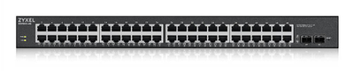 Switch i menaxhuar Zyxel GS1900-48HPv2, 48 porte Gigabit, PoE+, gri