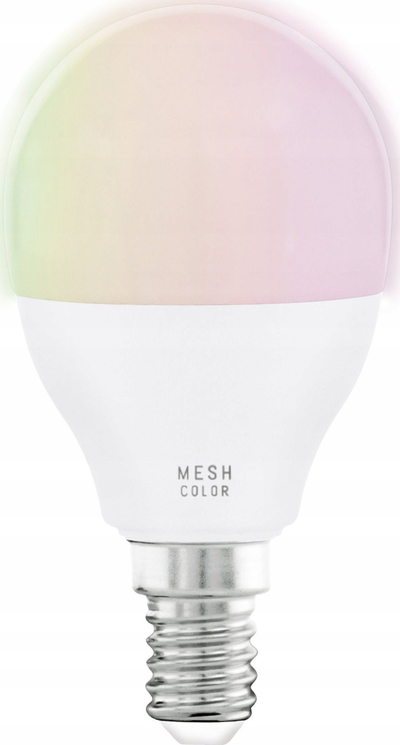 Llampë e zgjuar EGLO connect-z E14 P45 LED, 5W 470lm RGBW, e bardhë