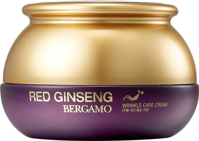 Krem kundër rrudhave Bergamo Wrinkle Care Cream Red Ginseng, 50ml, hidratues, për fytyrë