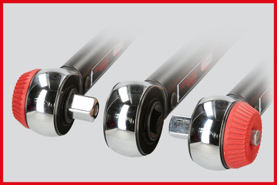 Çelës momenti KS Tools Ergotorque Precision 516.1472, 1/2", 60-320 Nm, i zi e kuq