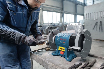 Диск за брусење Bosch 2608600111, 200mm, гранулација 36, сива