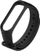 Rrip dore Beline për Xiaomi Mi Band 3/4 ver2, silikon, i zi