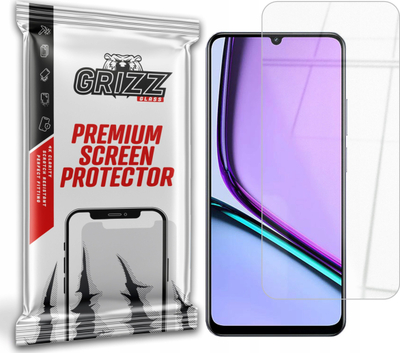 Хибридно заштитно стакло Grizz за Realme Narzo N61, 9H, транспарентно