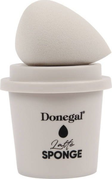 Sfungjer grimimi Donegal Morning Coffee Latte, me kuti, bezhë