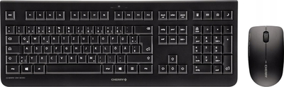 Сет тастатура и глушец Чери DW 3000, безжичен, оптички, црн