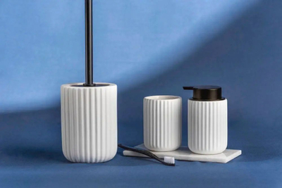 Dozator sapuni Home24 Belluno, plastik, i bardhë