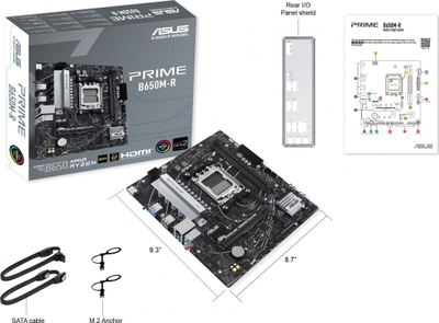 Pllakë amë ASUS PRIME B650M-R