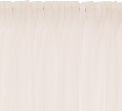 Perde Domoletti Curtain Voile W191-70000, 400 x 260 cm, me shirit, e bardhë
