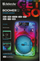 Altoparlant portativ Boomer 12, Bluetooth 5.4, LED, i zi