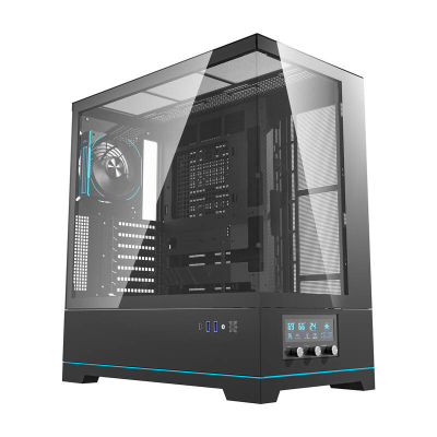 Kuti PC DarkFlash DY451, ATX, xham i temperuar, e zezë
