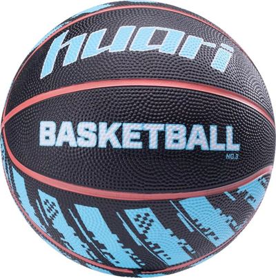 Top basketbolli Huari Barkley II, madhësia 3, gome, portokalli