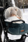 Thes dimëror për karrocë Rivera Winter Sack, 95x45cm, i leshtë, gri grafit