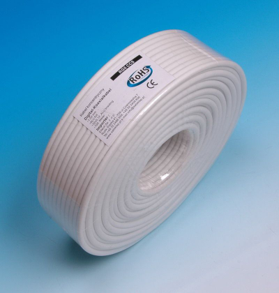 Коаксијален кабел RG-6U CCS, 0.9 mm, спирала 32x0.12, 100 m