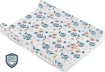 Nëse për ndërrim bebe Sensillo Rigid, 70 cm, Safety System, Peonies Platinum