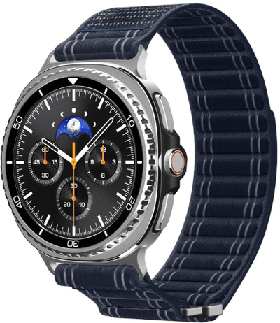 Rrip ore Spigen Fabric Band, tekstil, hook and loop, blu navy