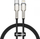 Kabllo USB Baseus (CATLJK-01), USB-C në Lightning, 0.25 m, e zezë