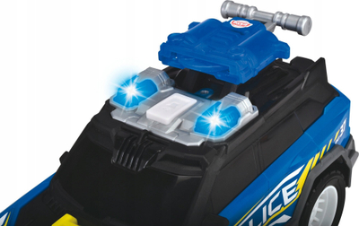 Lodër makinë policore Simba Police SUV, 30cm, me drita dhe tinguj, blu