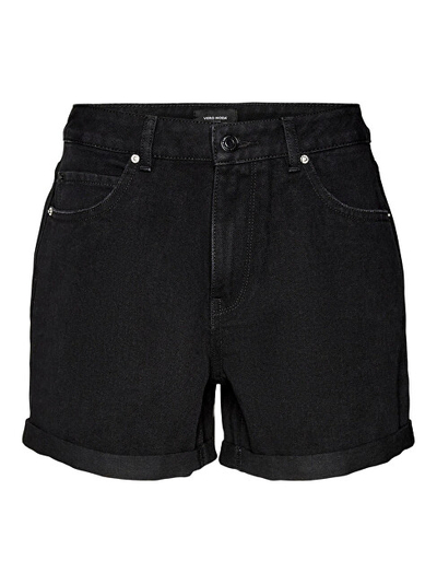 Pantallona të shkurtë VERO MODA VMZURI Loose Fit, të zi