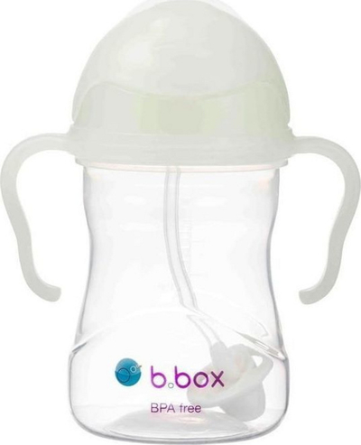 Shishe me pip për fëmijë B.Box, 6 m+, 240 ml, transparente