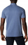 Bluzë polo Columbia Nelson Point, për burra, poliester modal, blu