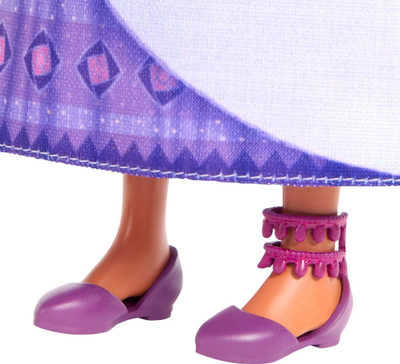 Kukull Mattel Disney Wish Asha of Rosas, Basic Doll, shumëngjyrëshe