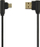 Kabllo USB VEGA Micro, najlon 1m, konektor i këndshëm, i zi