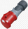 Prizë portative industriale Mennekes PowerTOP Xtra MEN14112, 63A, 400V, e kuqe