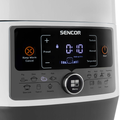 Multicooker 5,7 l, Sencor SPR 3600WH-MEG2, e Bardhë