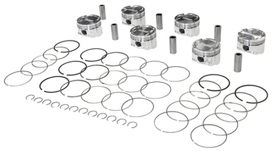 Pistona të farkëtuar TurboWorks Toyota 2JZ GTE, 86.5mm, 8.5:1, argjend