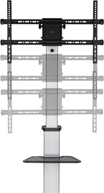 Stendë me rrota për TV LogiLink Display Cart, 37"-86", e zezë
