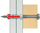 Set tipla Fischer DuoPower 537665, 12x60 mm, mban shumë peshë