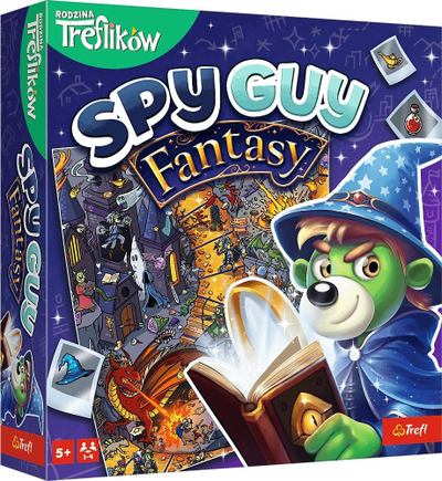 Lojë me letra Trefl Fantasy Game Spy Guy, bashkëpunuese, për kalamaj