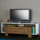 Komodë për TV melamine 120×33×48,6 cm (HM101.01), bardhë