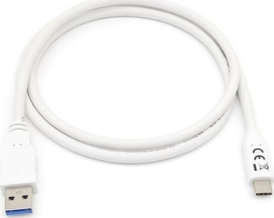 Kabllo USB equip 128364, USB C në USB A, 2m, 5Gbps, e bardhë