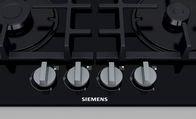 Plitë me gaz Siemens iQ300 EN6B6PB90, 60 cm, 4 vatra, e zezë