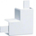 Kënd i sheshtë për kanale kabllosh Legrand LFF2003559016, 20x33mm, pa halogjen, i bardhë