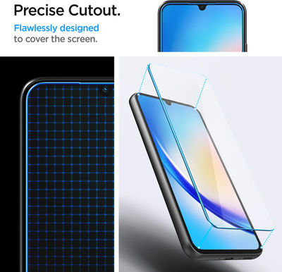 Xham mbrojtës Spigen tR Slim për Samsung Galaxy A34 5G, 2 copë