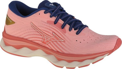 Atlete vrapimi Mizuno Wave Sky 6 W, për goca, me amortizim Wave, rozë