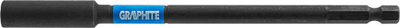 Zgjatues për bit goditës Graphite 56H558, 150 mm, lidhje 1/4", gri grafit
