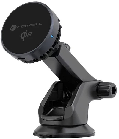 Магнетен држач за автомобил Forcell F-grip Cool Mag, со ладење Cold Pr, црн