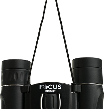 Binokulla Focus Optics Focus Bright 8x21 JL28-0821, prizma BK-7, të vogla, të zeza
