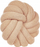 Set jastëkësh për zbukurim AKOLA Boucle Knot, 2 copë, 31 x 31 cm, bezhë
