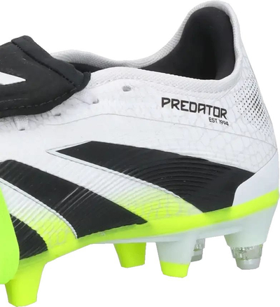 Këpucë futbolli Adidas Predator Pro FT SG JS4077, për terrene të buta, për meshkuj, të zeza
