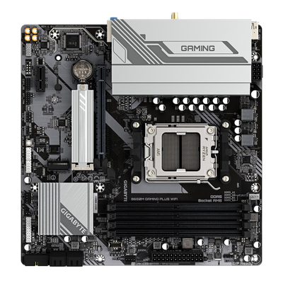 Pllakë amë Gigabyte B650M GAMING PLUS WF, Micro-ATX, DDR5, AMD AM5, e zezë